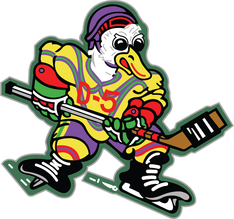Mighty Ducks of Anaheim 1992 Misc Logo iron on heat transfer